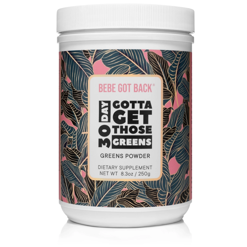 Gotta Get Those Greens® Organic Greens Powder — 30-Day Supply, Dietary Supplement by Bebe Got Back®